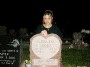 Mommy visitin Alyssa's grave